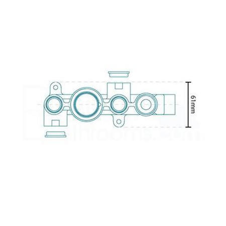 Traditional Concealed Dual Control Shower Valve