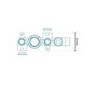 Traditional Concealed Dual Control Shower Valve