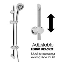 Eco Multi Function Slide Shower Rail Kit