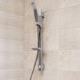 Quadro Square Slide Shower Rail Kit