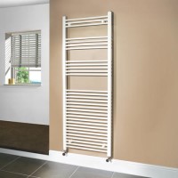 Beta Heat 1700 x 600mm Straight White Heated Towel Rail Beta Heat 1700 x 600mm Straight White Heated Towel Rail