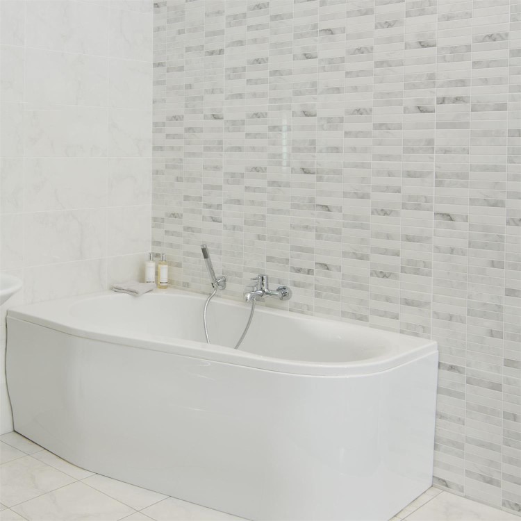 Carrara Brillo Pre-Scored Wall Tile