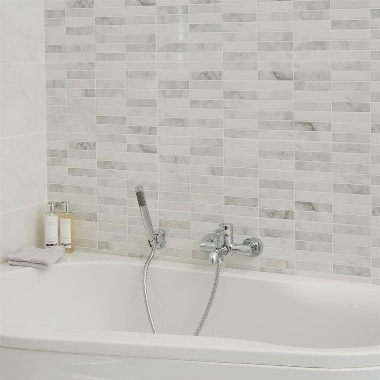 Carrara Brillo Pre-Scored Wall Tile