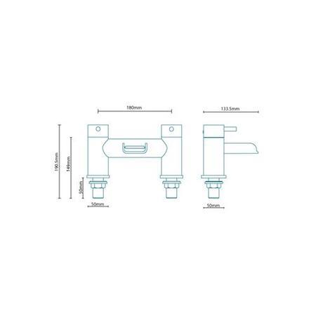 Linn Waterfall Bath Filler
