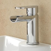 Cirque Waterfall Mono Basin Mixer Tap - Chrome
