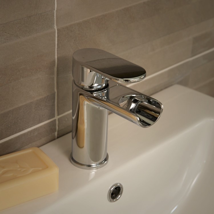 Cirque Waterfall Mono Basin Mixer Tap - Chrome
