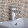 Cirque Waterfall Mono Basin Mixer Tap - Chrome