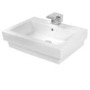 GRADE A1 - Brianza Wall Hung 1 Tap Hole Basin