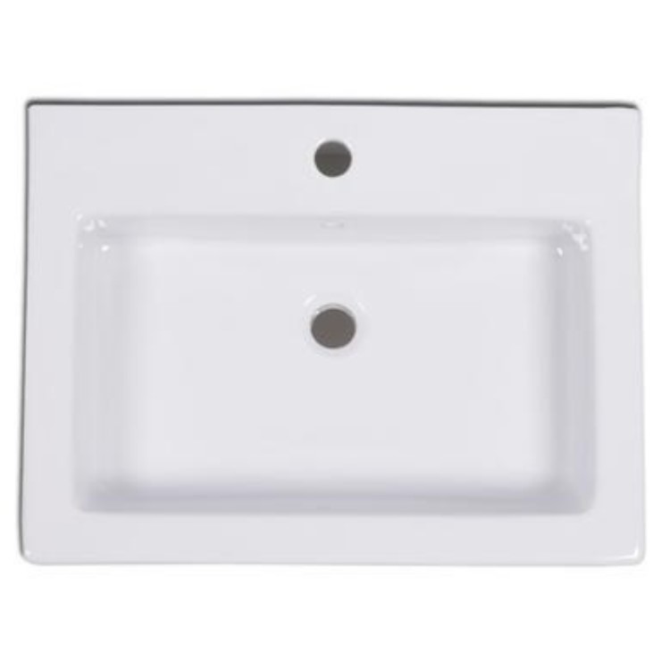 GRADE A1 - Brianza Wall Hung 1 Tap Hole Basin
