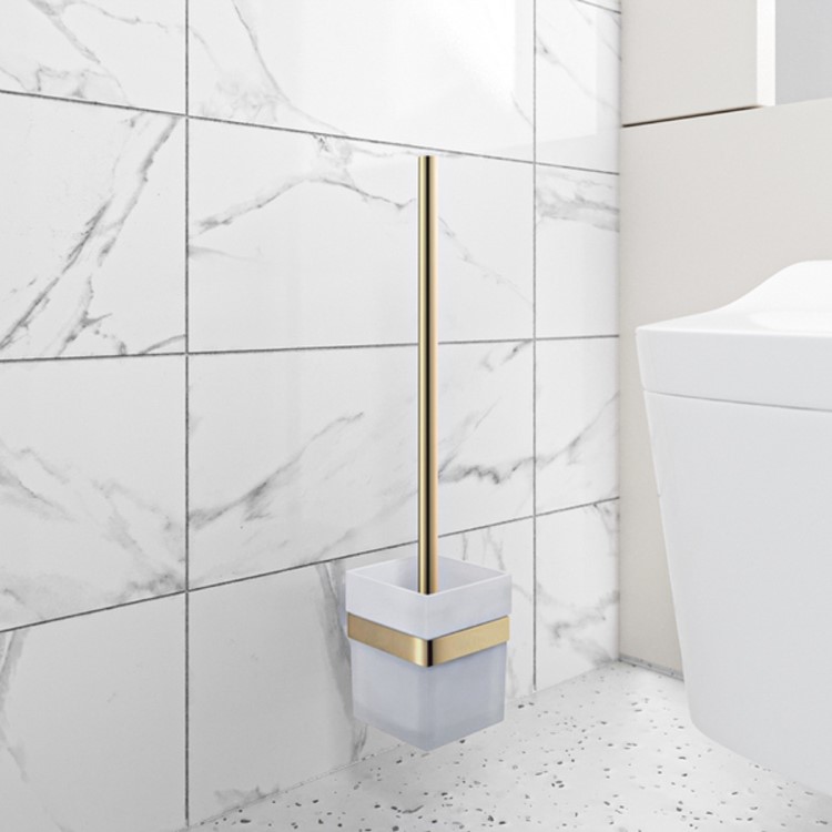 Brass Toilet Brush Holder- Arissa