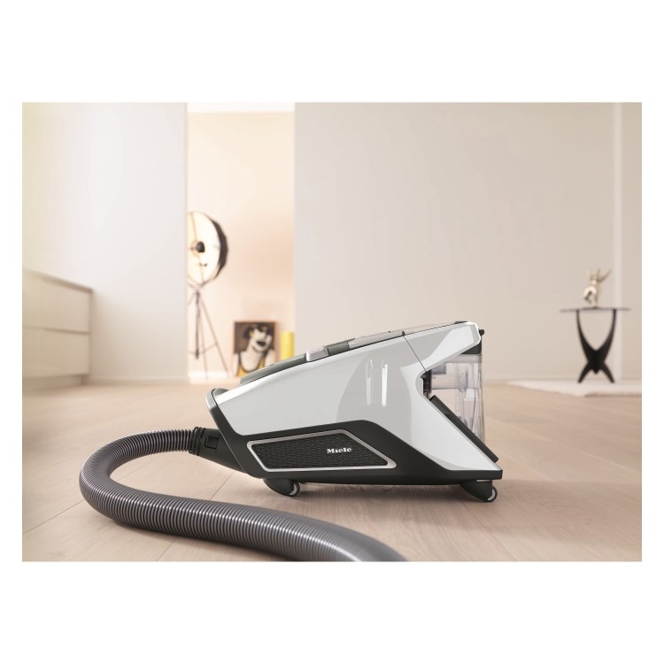 GRADE A1 - Miele BlizzardCX1ComfortPowerLine Cylinder Vacuum Cleaner - Lotus White