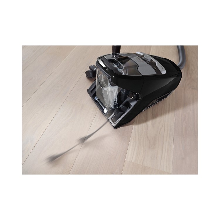 Miele 10661230 Blizzard CX1 Parquet PowerLine Cylinder Vacuum Cleaner - Black