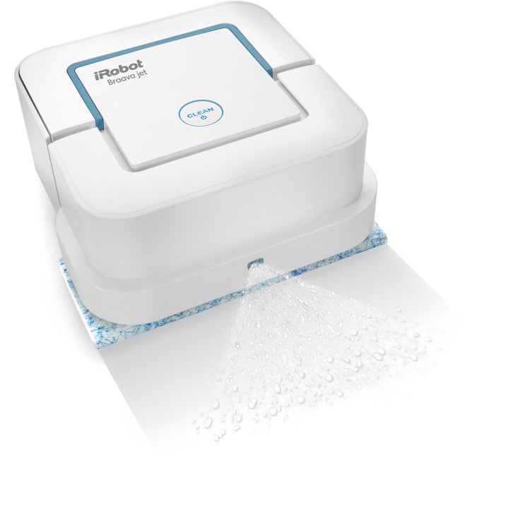 iRobot BraavaJet240 Floor Mopping Robot - White