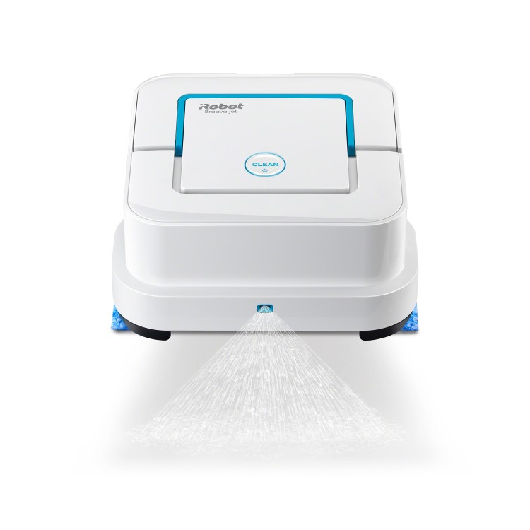GRADE A1 - iRobot BravvaJet250 Robotic Floor Cleaner - White
