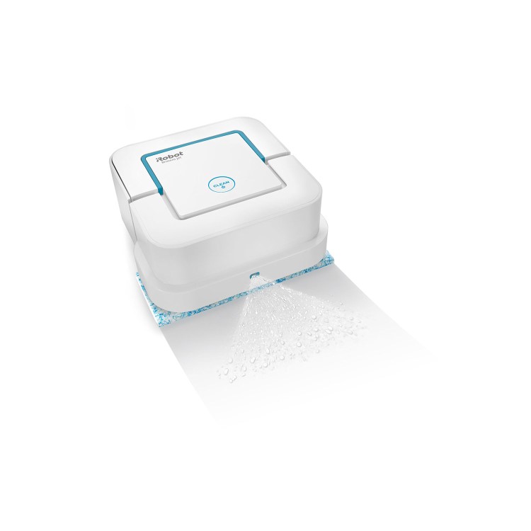GRADE A1 - iRobot BravvaJet250 Robotic Floor Cleaner - White