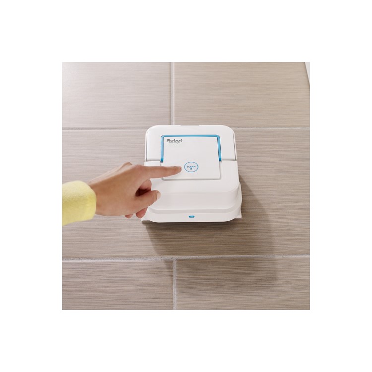 GRADE A1 - iRobot BravvaJet250 Robotic Floor Cleaner - White