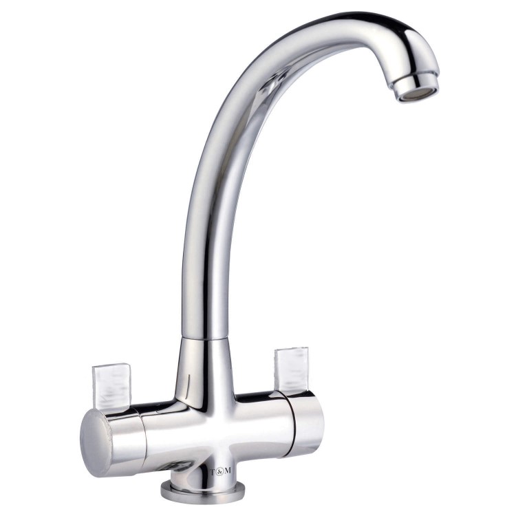 Taylor & Moore Bristol Quarter Turn Chrome Monobloc Kitchen Tap
