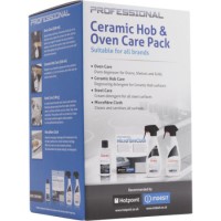 Professional Ceramic Hob And Oven Care Pack With Hob Care Spray Oven Care Spray And Microfibre Cloth
