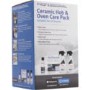 Professional Ceramic Hob And Oven Care Pack With Hob Care Spray Oven Care Spray And Microfibre Cloth