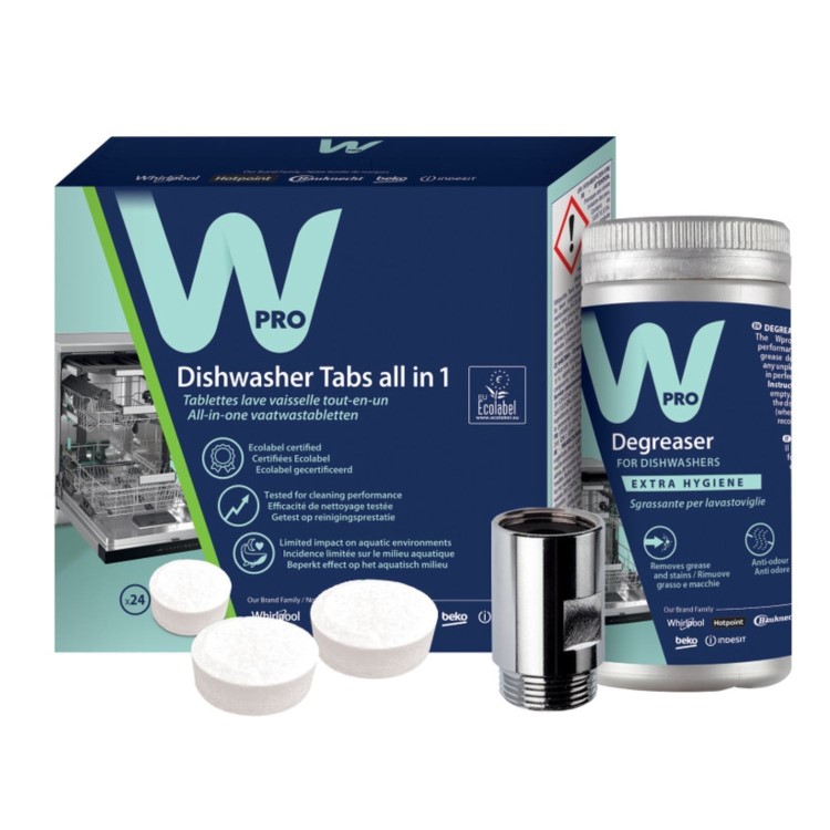 Wpro Universal Professional Dishwasher Care Kit