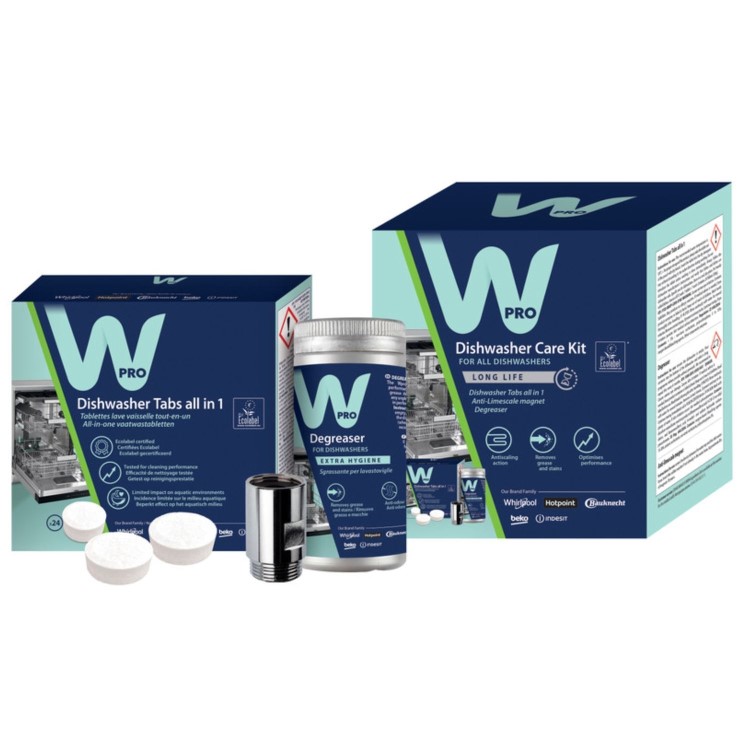 Wpro Universal Professional Dishwasher Care Kit