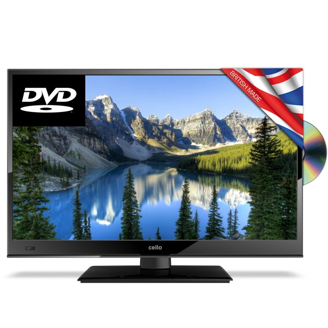Cello C16230FT2 16" HD Ready LED TV and DVD Combi with Freeview HD