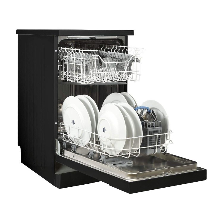 Refurbished Electra C1745B 10 Place Freestanding Slimline Dishwasher Black