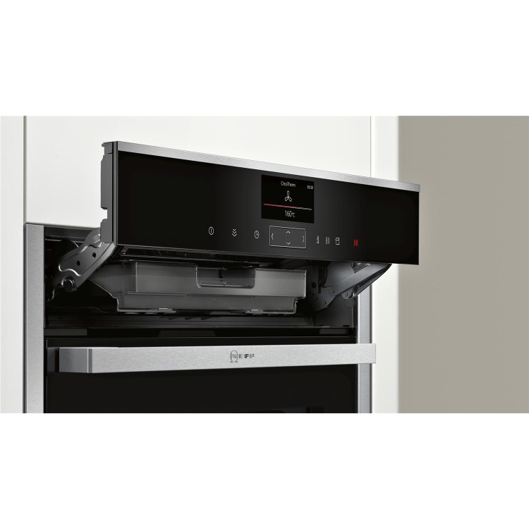 NEFF C17FS32N0B Compact Built-in Steam Oven Stainless Steel