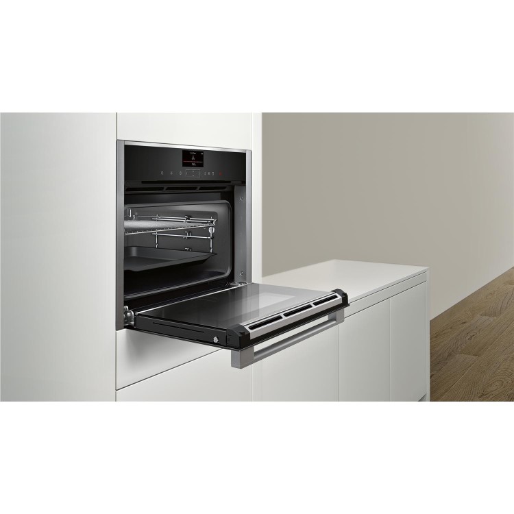 NEFF C17FS32N0B Compact Built-in Steam Oven Stainless Steel