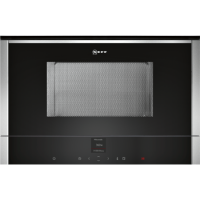 Neff N70 21L 900W Built-in Microwave - Stainless Steel