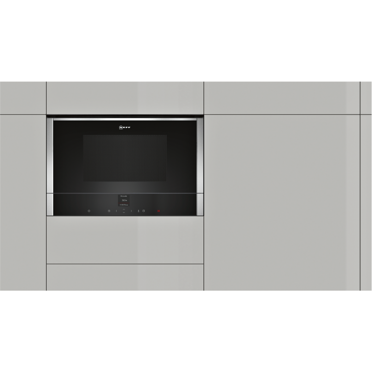 Neff N70 21L 900W Built-in Microwave - Stainless Steel