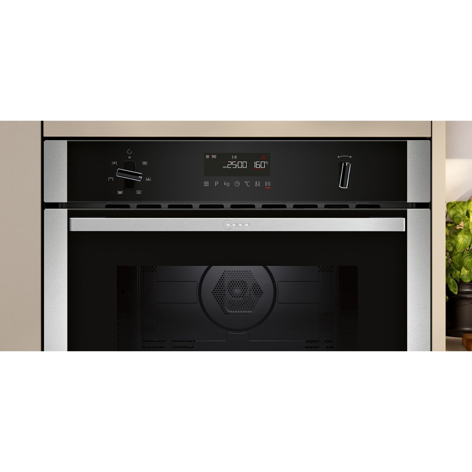 Neff N50 Built In Combination Microwave Oven Stainless Steel neff-n50-built-in-combination-microwave-oven-stainless-steel