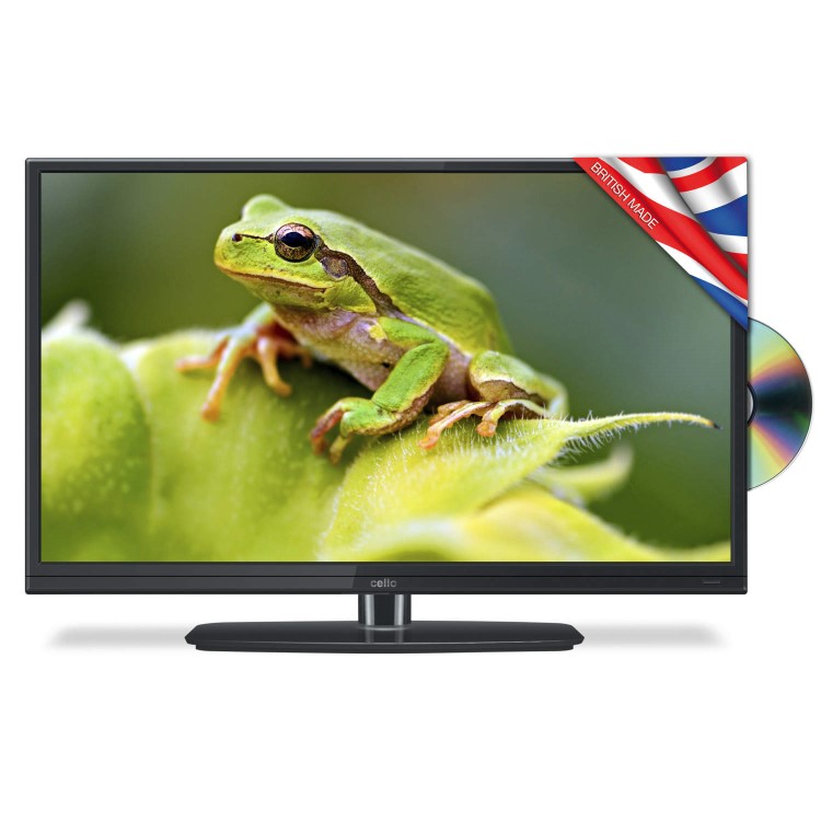 Cello C20230F 20 Inch Freeview LED TV with built-in DVD Player