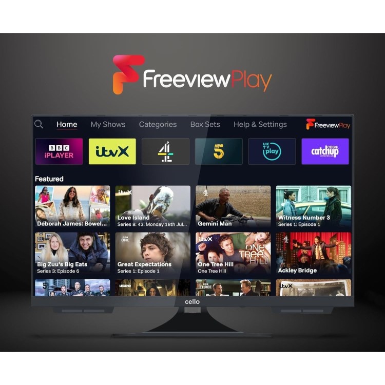 Cello 22 inch 12 Volt Traveller Smart Frameless TV Ultrafast WebOS