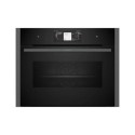 C24FT53G0B Neff N90 C24FT53G0B Steam Function Electric Compact Oven - Black 