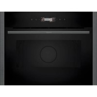 Refurbished Neff N70 C24GR3XG1B 36L 1000W Built In Microwave Oven Graphite