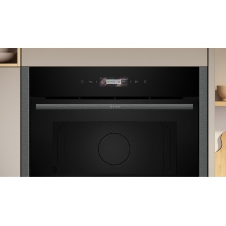 Neff N70 Built-In 1000W Microwave Oven - Graphite