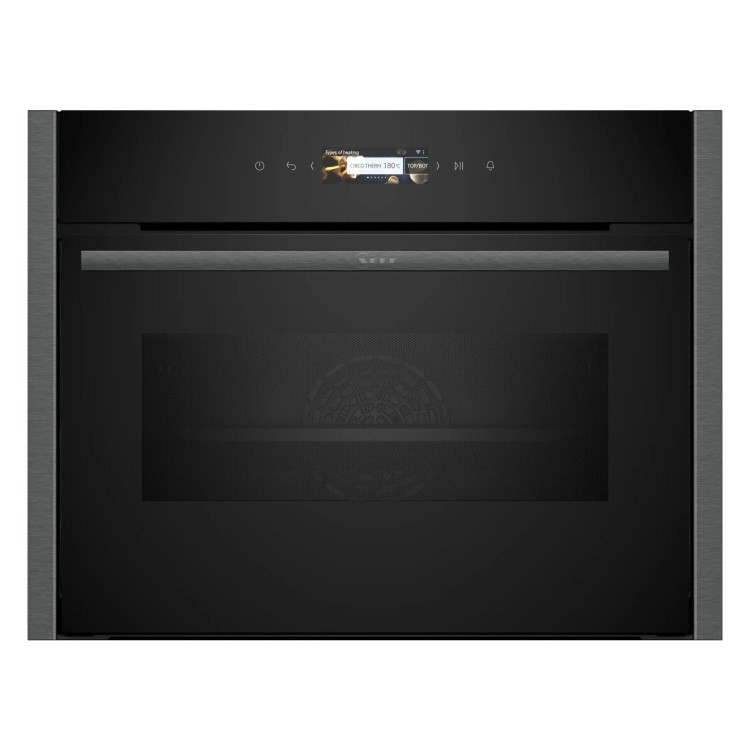 Neff N70 Built-In Combination Microwave Oven - Graphite