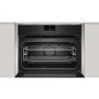 Neff N90 Self Cleaning Compact Single Oven - Black