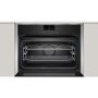 GRADE A3 - Neff C27CS22H0B N90 13 Function Pyrolytic Self Cleaning Compact Single Oven with Home Connect - Black