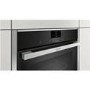 Neff N90 Self Cleaning Compact Single Oven - Black