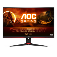 AOC C27G2ZE/BK 27" VA Full HD 240Hz 0.5ms Curved Gaming Monitor