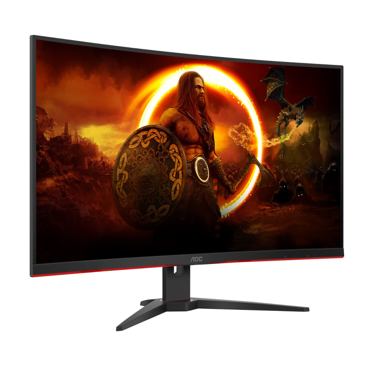AOC C27G2ZE/BK 27" VA Full HD 240Hz 0.5ms Curved Gaming Monitor
