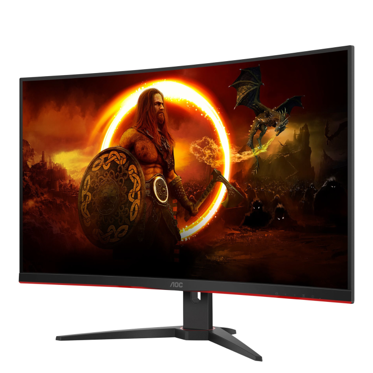 AOC C27G2ZE/BK 27" VA Full HD 240Hz 0.5ms Curved Gaming Monitor