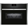Neff C27MS22H0B N90 Compact Height Combination Microwave Oven With Touch Controls &amp; Pyrolytic Cleani