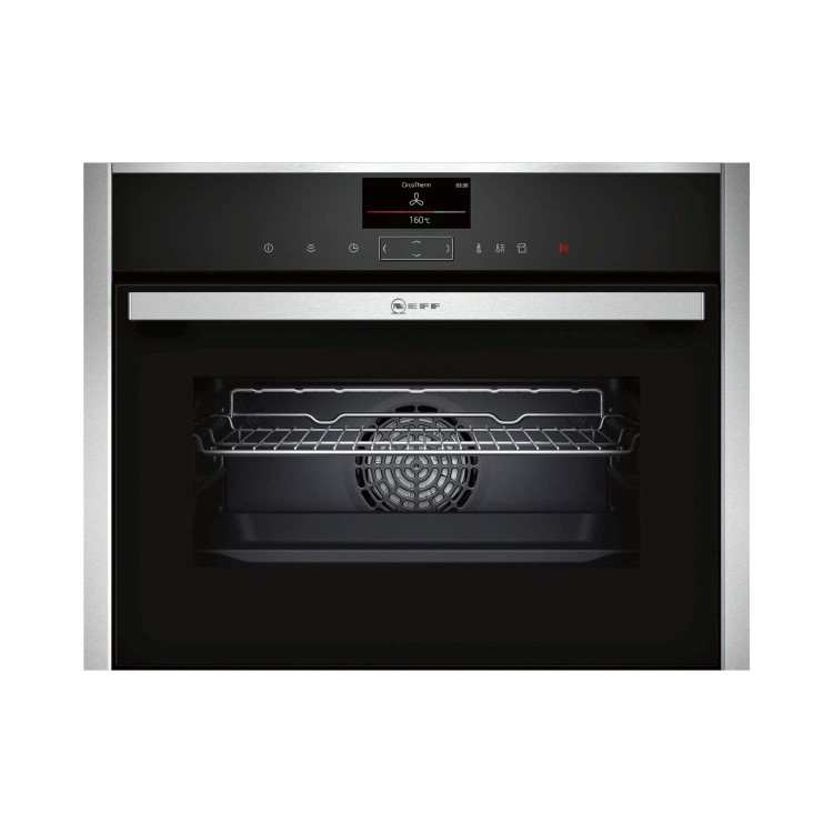 GRADE A2 - Neff C27MS22N0B N90 45 Litre 1000 Watt Built-in Combination Microwave Oven Stainless Steel