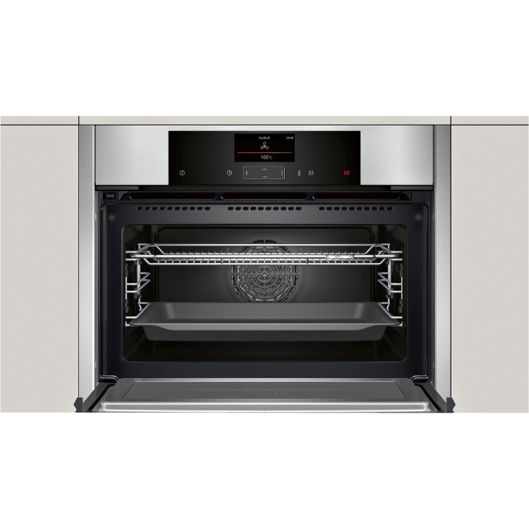 Neff C27MS22N0B N90 45 Litre 1000 Watt Built-in Combination Microwave Oven Stainless Steel