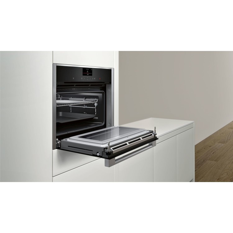 Neff C27MS22N0B N90 45 Litre 1000 Watt Built-in Combination Microwave Oven Stainless Steel