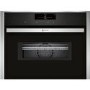 Refurbished Neff N90 C28MT27H0B 45L 900W Compact Combination Microwave Oven With Pyrolytic Cleaning Black