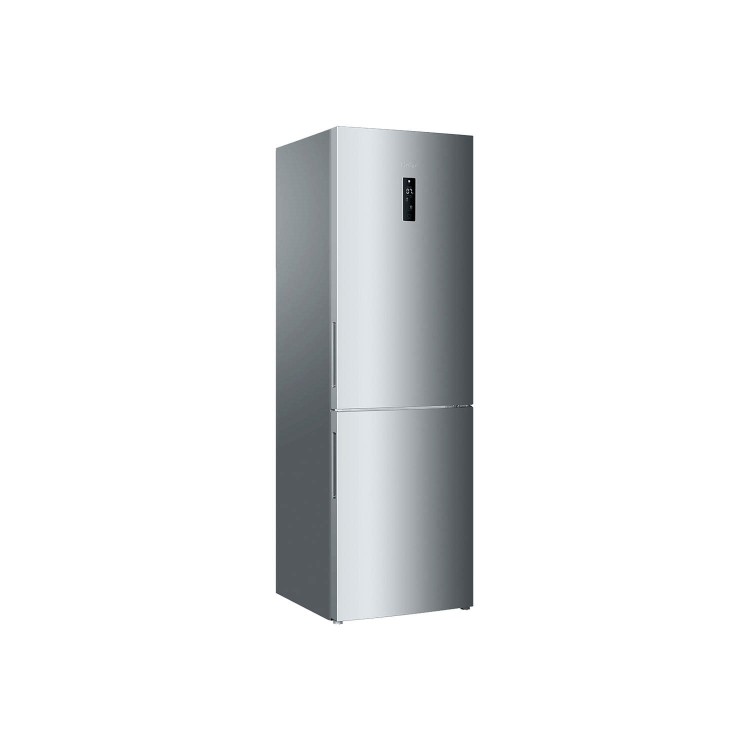 Haier C2FE636CSJ Silver Frost Free Freestanding Fridge Freezer